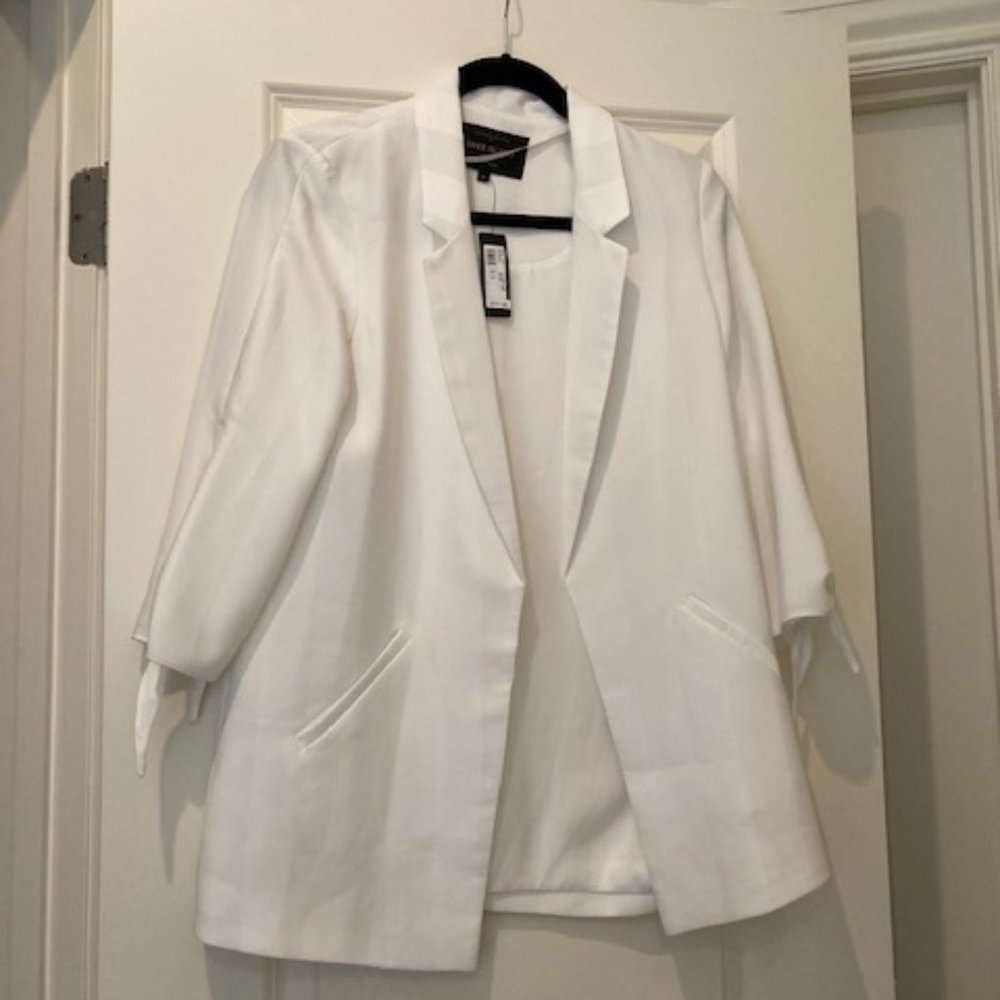 River Island White Jacket Size EUR 34 / UK 8 NWT